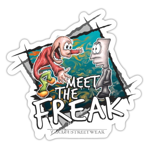 meet the freak - Sticker