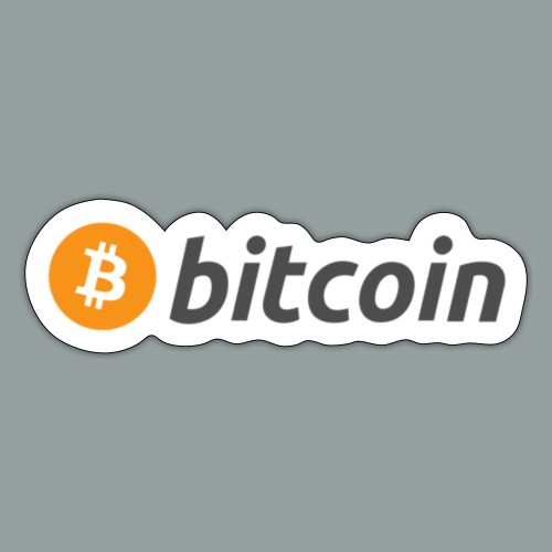 Bitcoin Logo #BTC - Pegatina