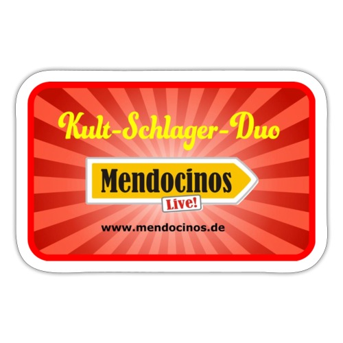 Kult-Schlager-Duo Mendocinos 2022 - Sticker