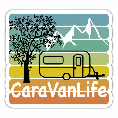 caravan life - Sticker