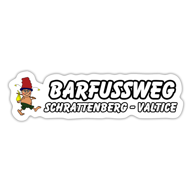 Barfussweg - Sticker