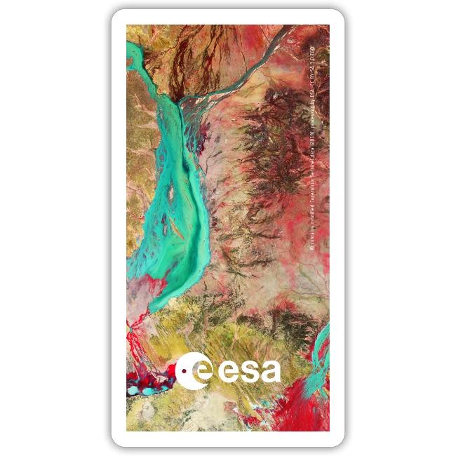 Earth from Space - Colourful Queensland, Australia