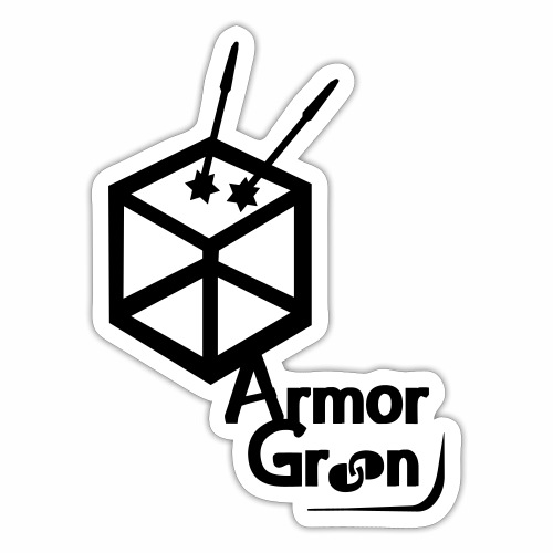 Armor Green Magie - Autocollant