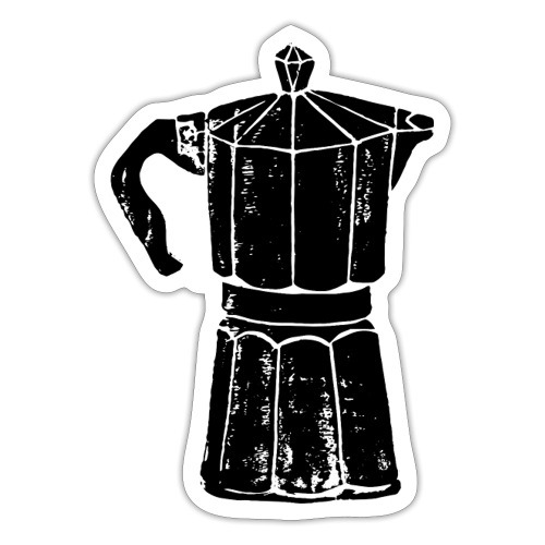 Bialetti – Kaffee– But first coffee - Sticker