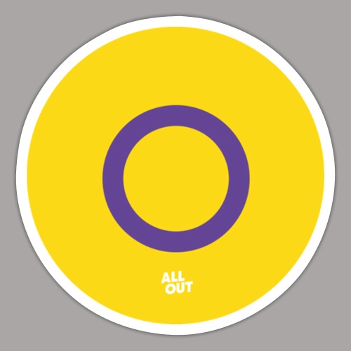 Intersex Pride Flag - Autocollant