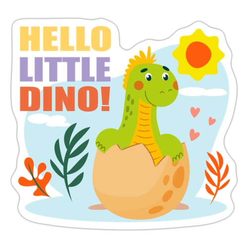 Little Dino - Pegatina