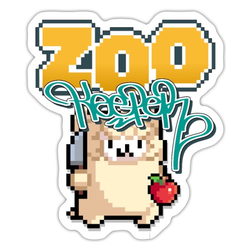 ZooKeeper Apple - Sticker
