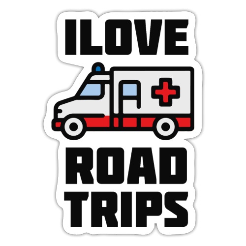 I LOVE ROADTRIPS - Sticker