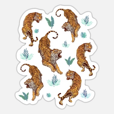 Funny Wild Animal Stickers | Unique Designs | Spreadshirt