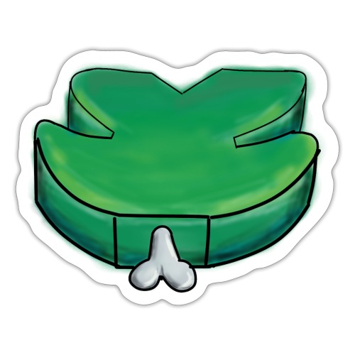 Green safe - Sticker