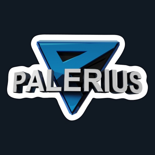 Palerius Logo and Text - Sticker