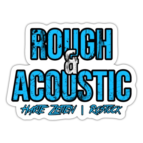 Rough & Acoustic Logo - Sticker