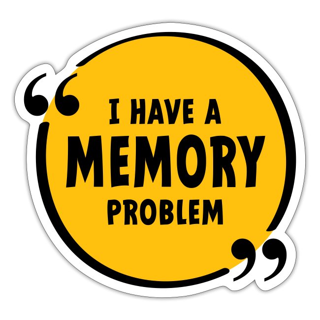 Ik heb een geheugen probleem. Alzheimer, dementie.