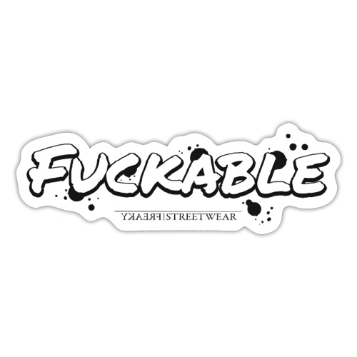 fuckable - Sticker