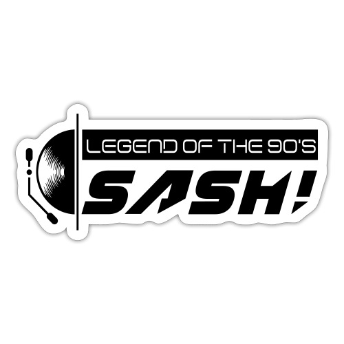 DJ SASH! Legend - Sticker