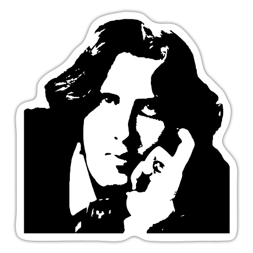 Oscar Wilde - Naklejka