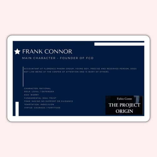 FRANK CONNOR - Sticker