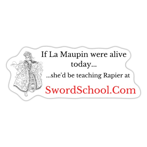 La Maupin t-shirt, light - Sticker