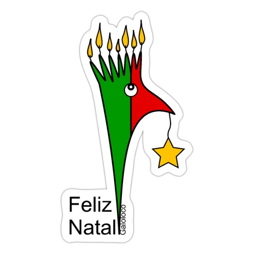 Galoloco - Feliz Natal - Sticker