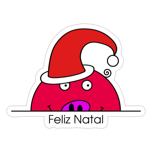 Happy Rosanna - Feliz Natal - Autocollant