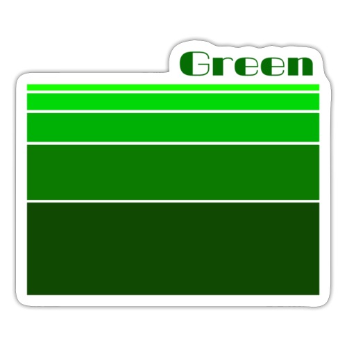 Green - Sticker