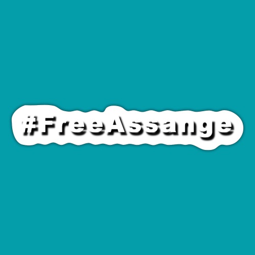 #FreeAssange - Spendenaktion dontextraditeassange - Sticker