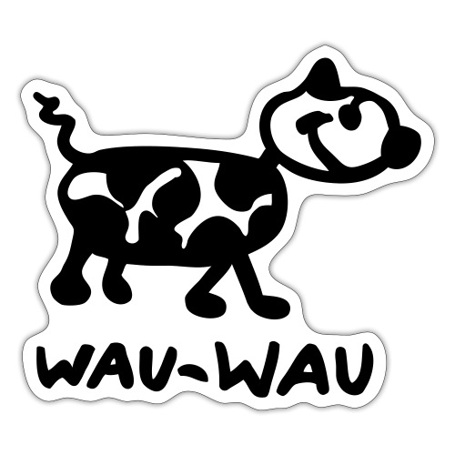 WAU WAU - Sticker