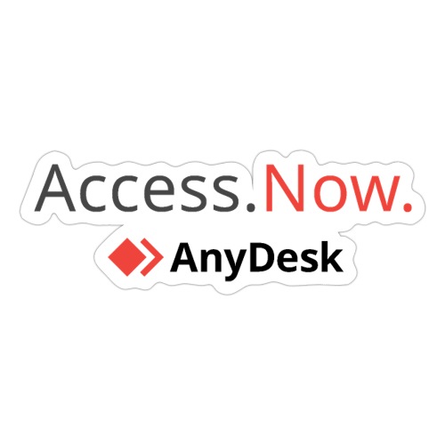 Access Now Black - Sticker
