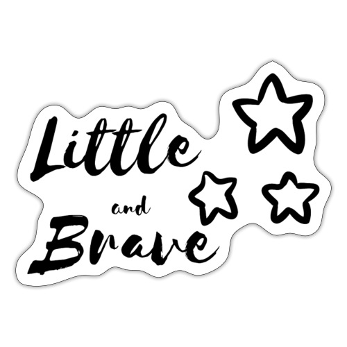 Little and Brave - Sticker