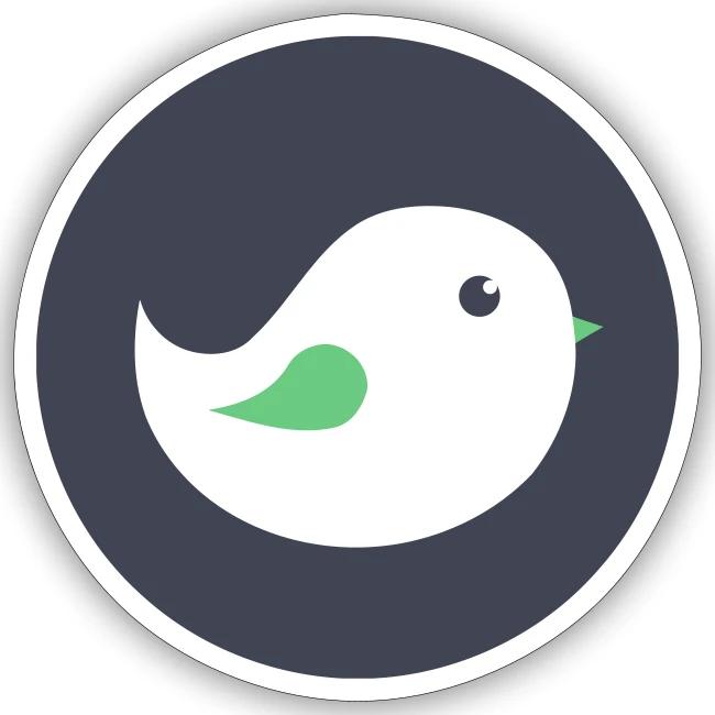 Budgie Bird (Circular)