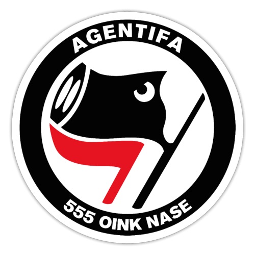 AGENTIFA 555 OINK NASÉ - Sticker