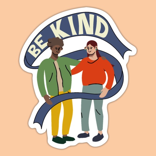 Be kind - spreadpeace - Sticker