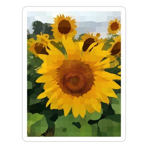 Sonnenblume - Sticker