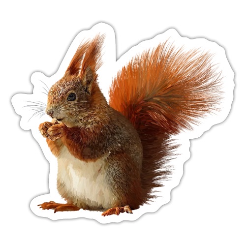 Eichhörnchen - Sticker