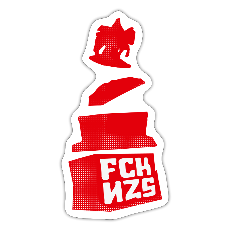 THE KAISERS LIFTING #FCKNZS 1-seitig Bio - Sticker