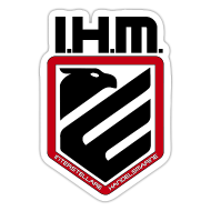 IHM Logo schwarz - Sticker