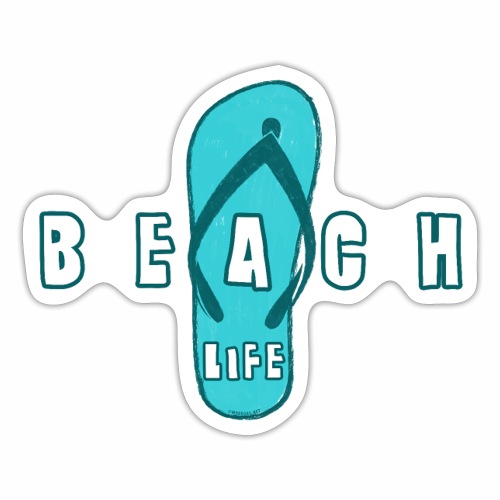 Beach Life varvastossu - Kesä tuotteet jokaiselle - Tarra