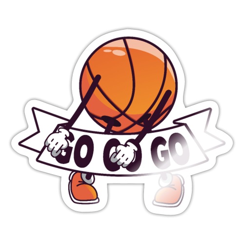 Basketball Spieler Fan Verein Sport - Sticker