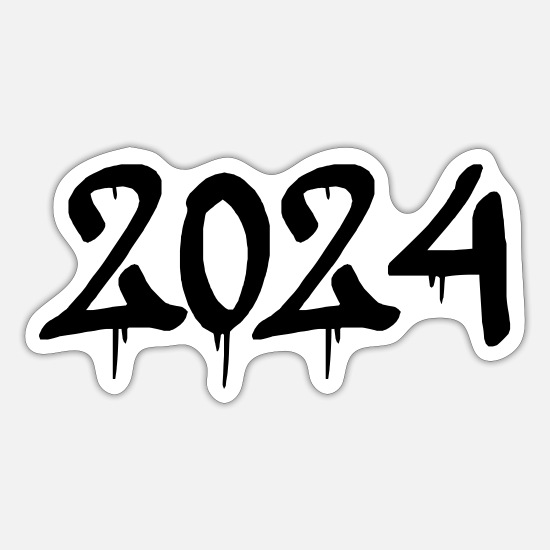 2024' Pegatina | Spreadshirt