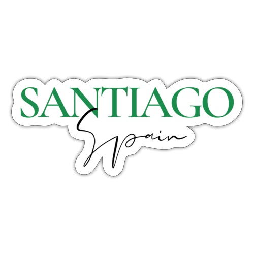 t shirt santiago - Klistermärke