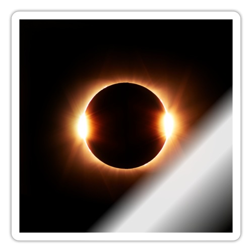 Eklipse - Sonnenfinsternis - Sticker