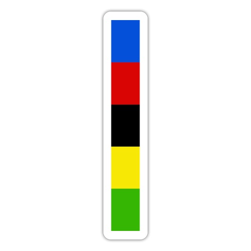 five colors - Sticker