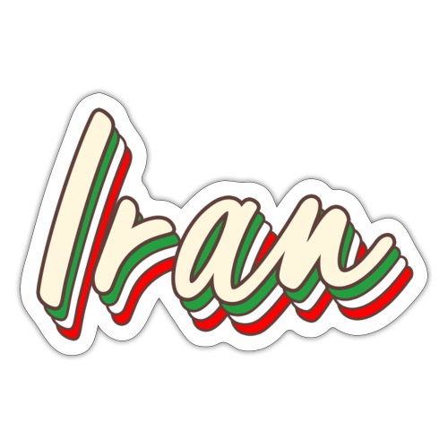 Iran 3 - Pegatina