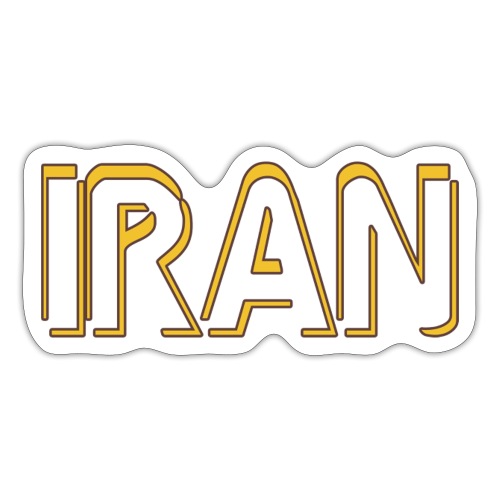 Iran 5 - Autocollant