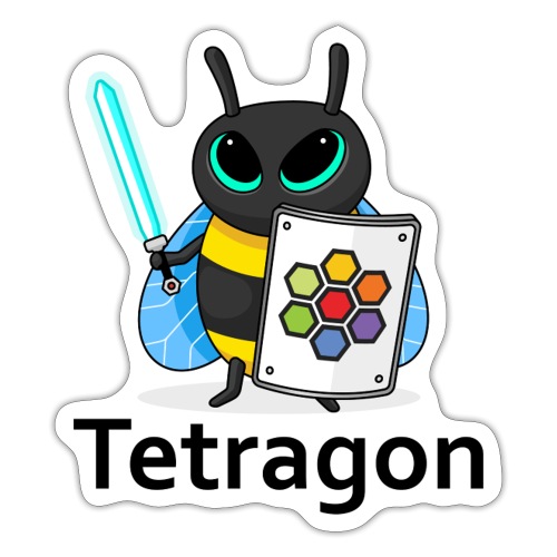 Tetragon - Sticker