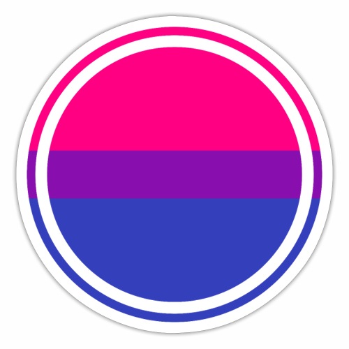 Bisexuell Pride Fahne - Sticker
