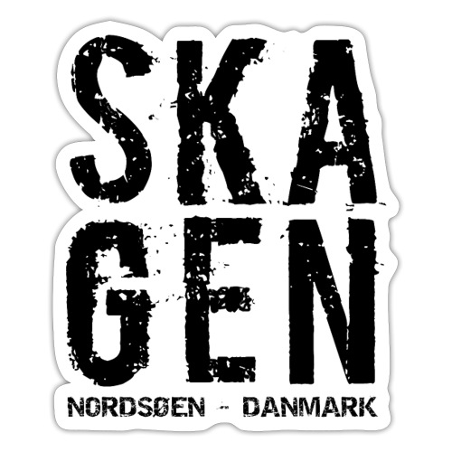 Skagen, Dänemark, Nordsee, Ostee, Nordjütland - Sticker
