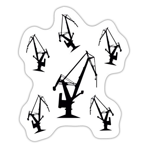 crane patterns - Naklejka