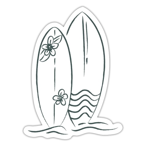 Surfers Paradise - Sticker