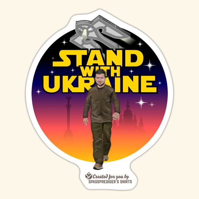 Selenskyj Stand with Ukraine